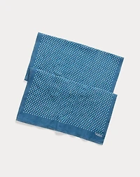 Polka-Dot Cotton Scarf