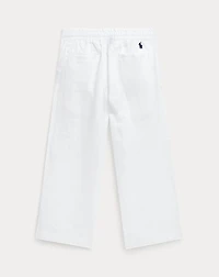 Wide-Leg Linen Pant