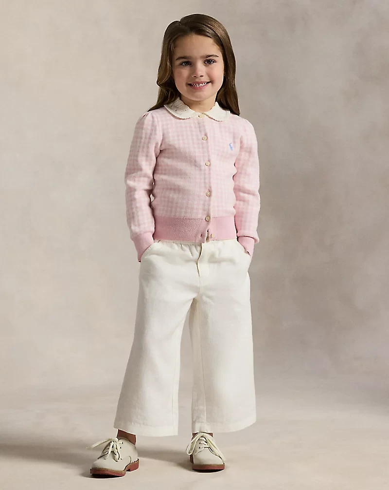 Wide-Leg Linen Pant