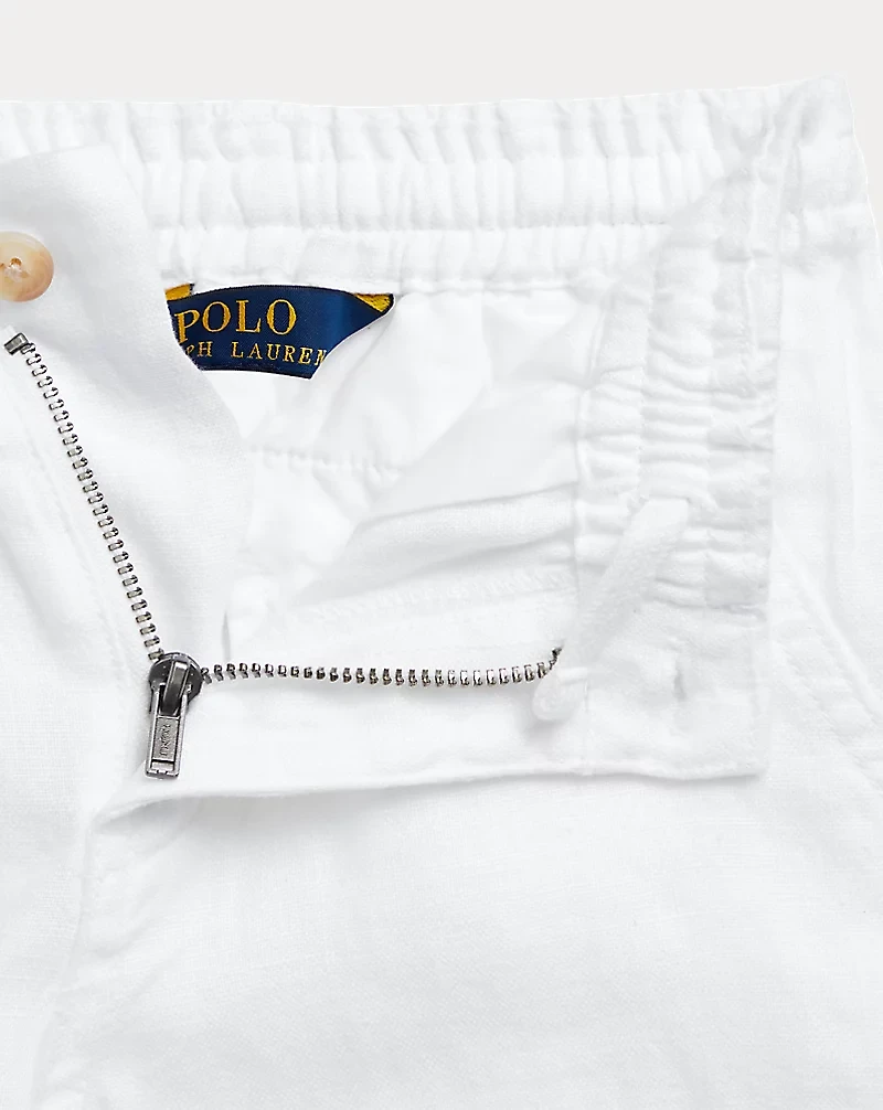 Wide-Leg Linen Pant