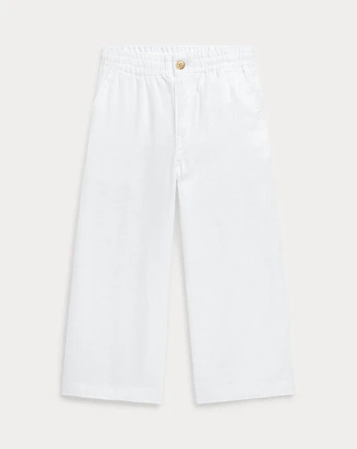 Wide-Leg Linen Pant