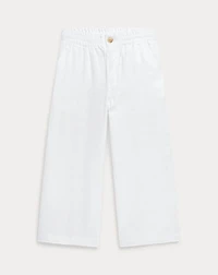 Wide-Leg Linen Pant
