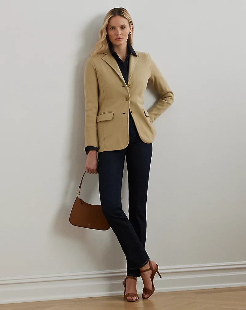 Cotton-Blend Blazer