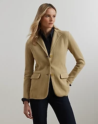 Cotton-Blend Blazer