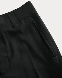 Slim Fit Wool Western Tuxedo Trouser