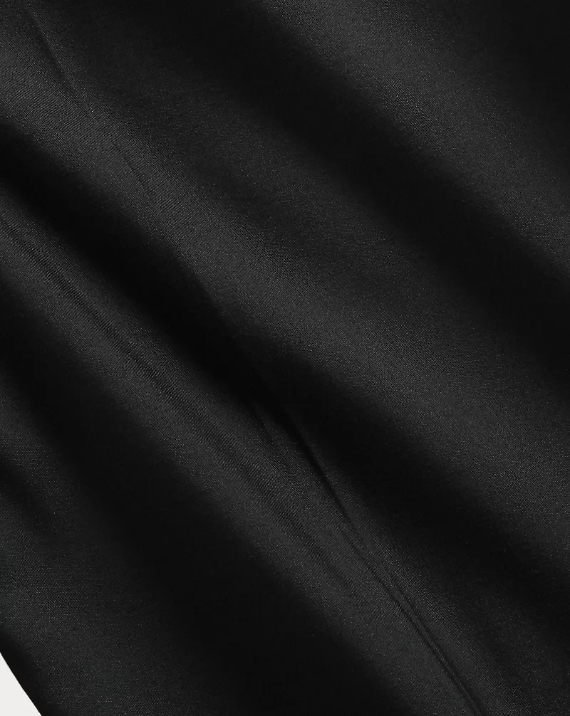 Slim Fit Wool Western Tuxedo Trouser
