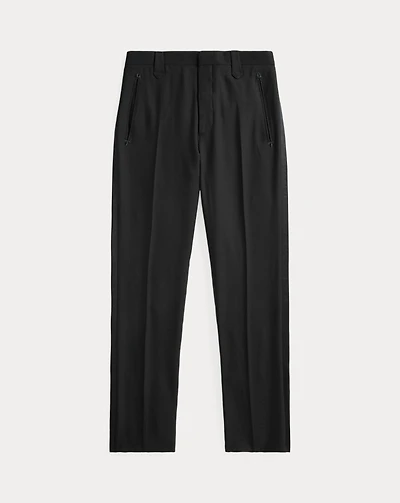 Slim Fit Wool Western Tuxedo Trouser