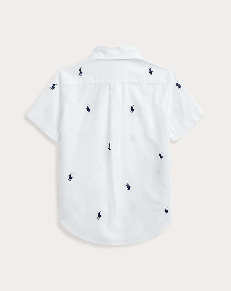 Polo Pony Oxford Short-Sleeve Shirt