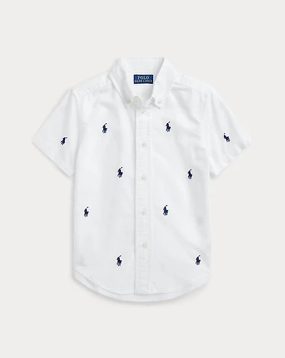 Polo Pony Oxford Short-Sleeve Shirt