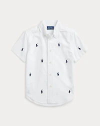 Polo Pony Oxford Short-Sleeve Shirt