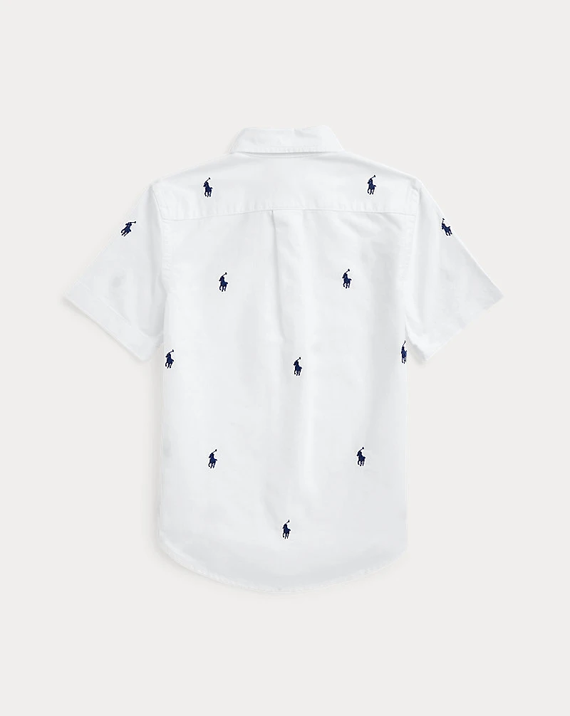 Polo Pony Oxford Short-Sleeve Shirt