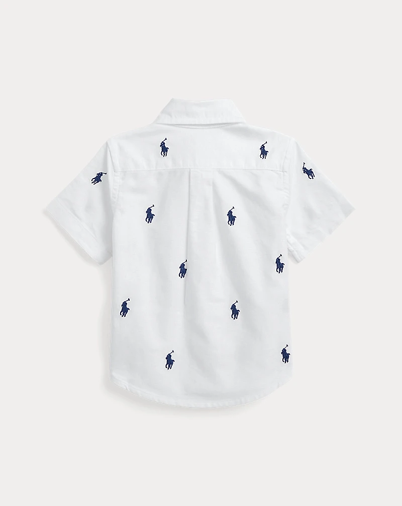 Polo Pony Oxford Short-Sleeve Shirt