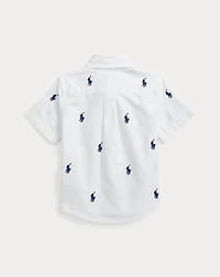 Polo Pony Oxford Short-Sleeve Shirt