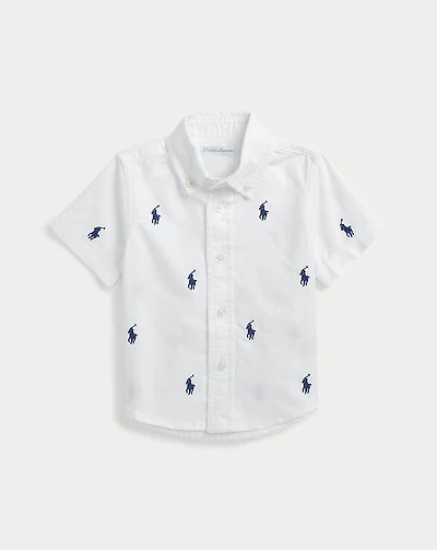 Polo Pony Oxford Short-Sleeve Shirt