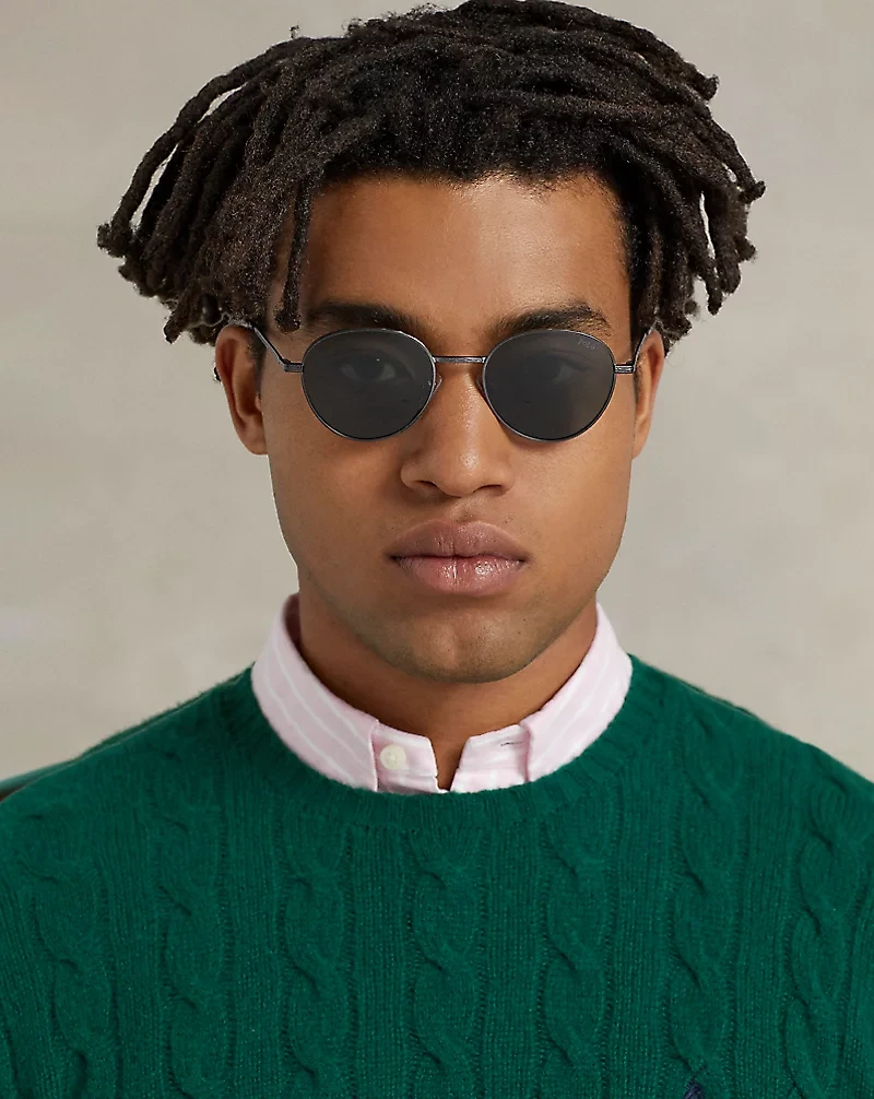 Retro Round Metal Sunglasses