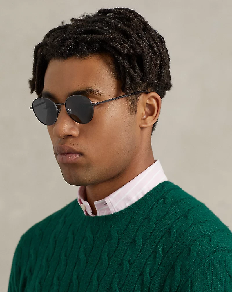 Retro Round Metal Sunglasses