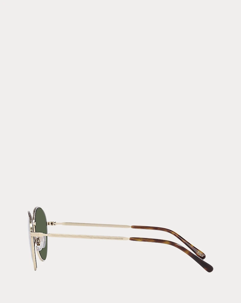 Retro Round Metal Sunglasses