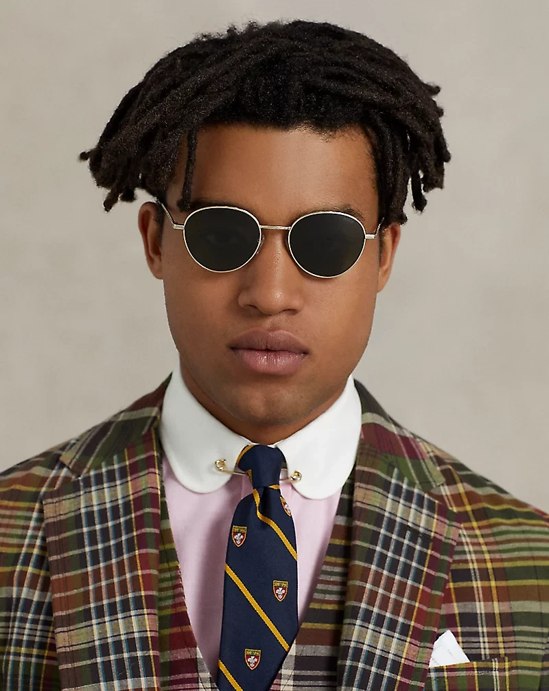 Retro Round Metal Sunglasses