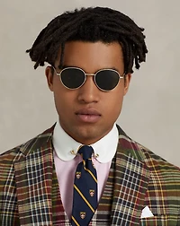 Retro Round Metal Sunglasses
