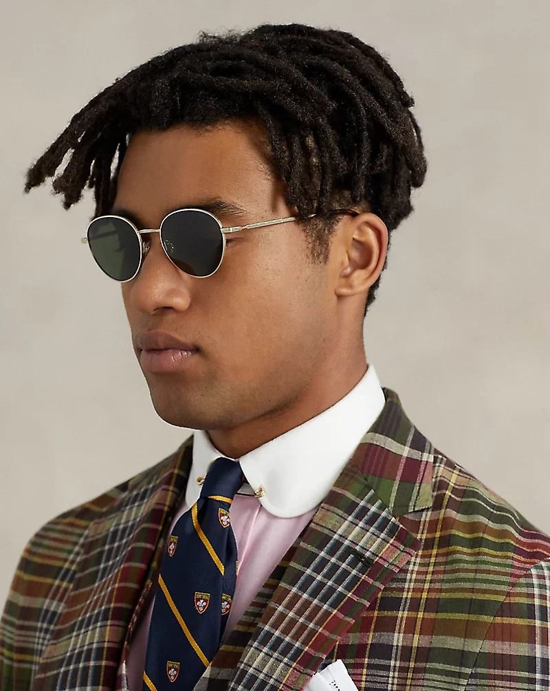 Retro Round Metal Sunglasses