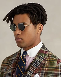 Retro Round Metal Sunglasses