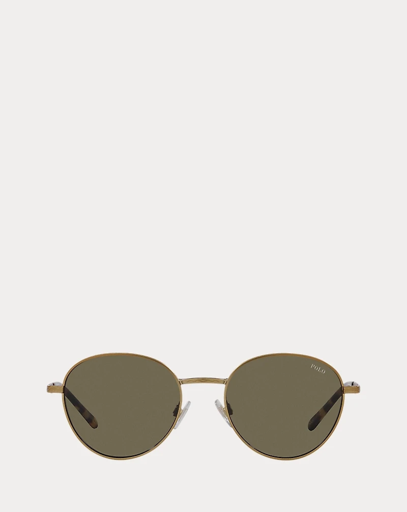 Retro Round Metal Sunglasses