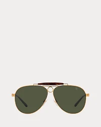Automotive Metal Pilot Sunglasses
