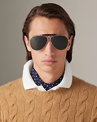 Automotive Metal Pilot Sunglasses