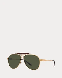 Automotive Metal Pilot Sunglasses