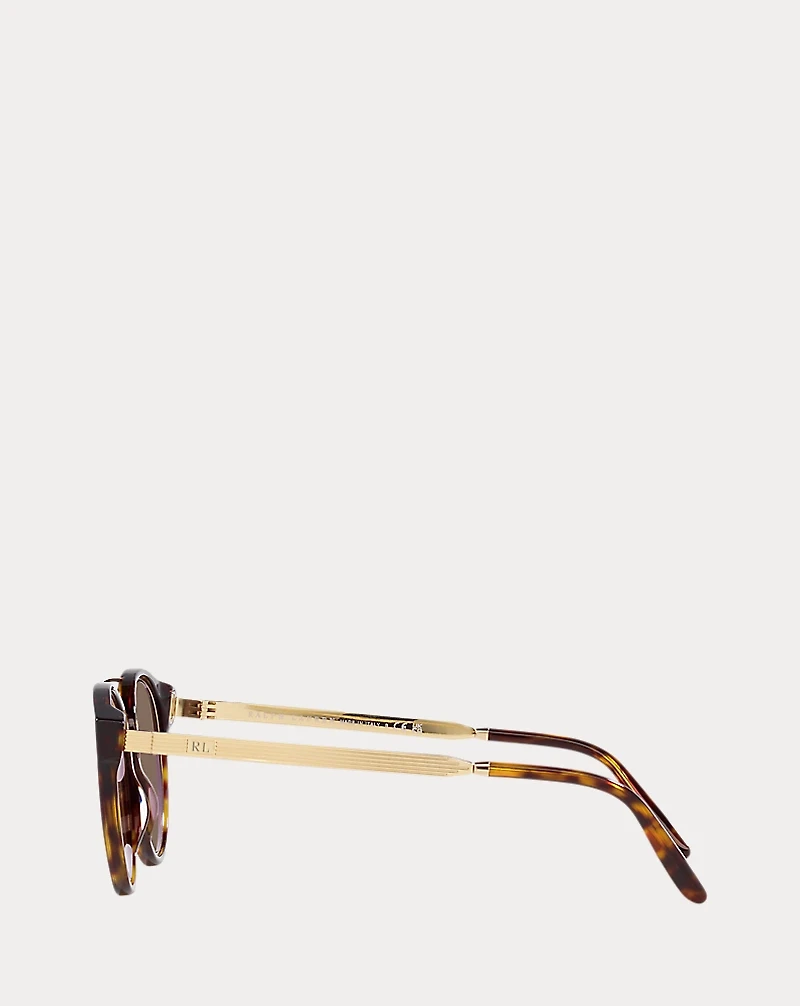 Art Deco Round Sunglasses