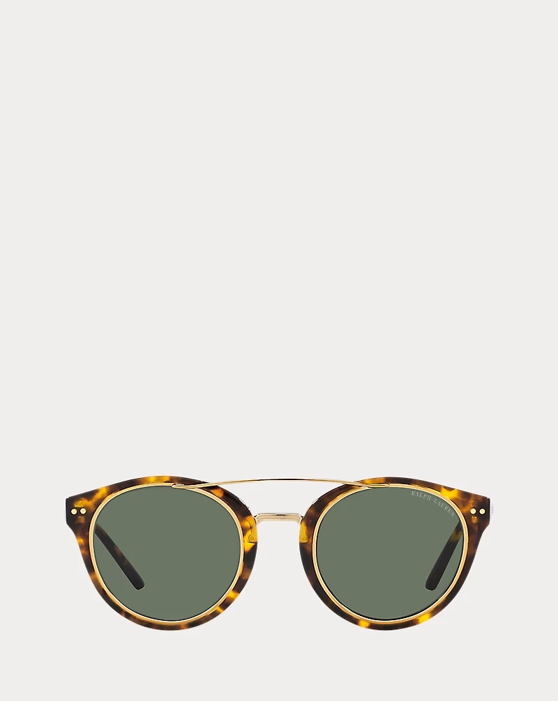 Art Deco Round Sunglasses