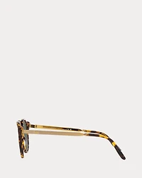 Art Deco Round Sunglasses