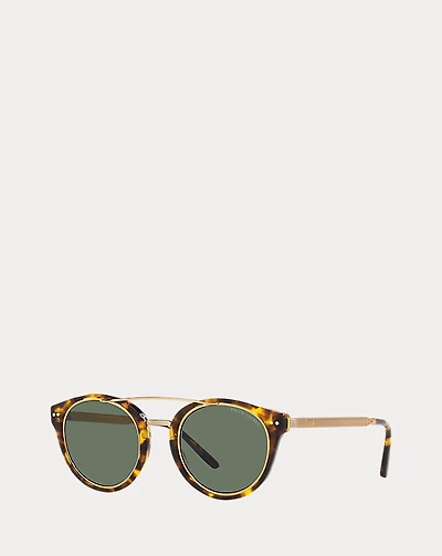Art Deco Round Sunglasses