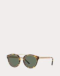 Art Deco Round Sunglasses