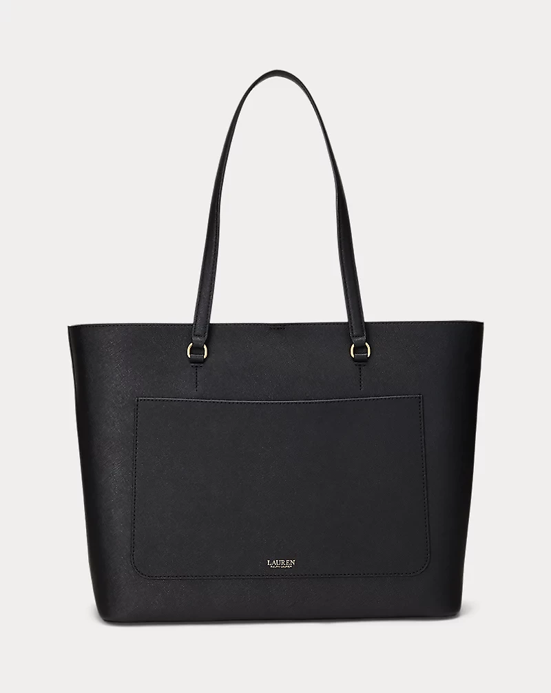 Crosshatch Leather Large Karly Tote