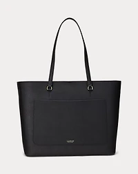 Crosshatch Leather Large Karly Tote
