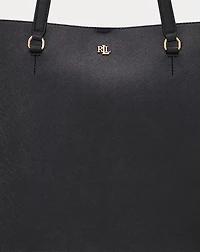 Crosshatch Leather Large Karly Tote