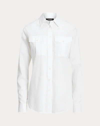Classic Fit Cotton Voile Shirt