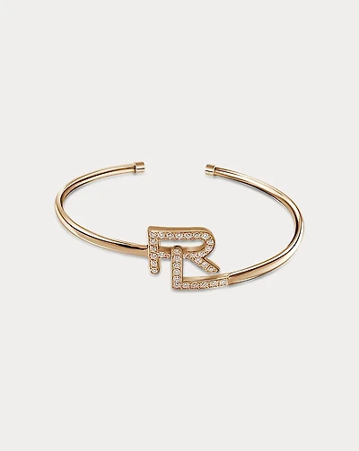 RL 18K Rose Gold & Diamond Bangle