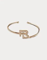 RL 18K Rose Gold & Diamond Bangle