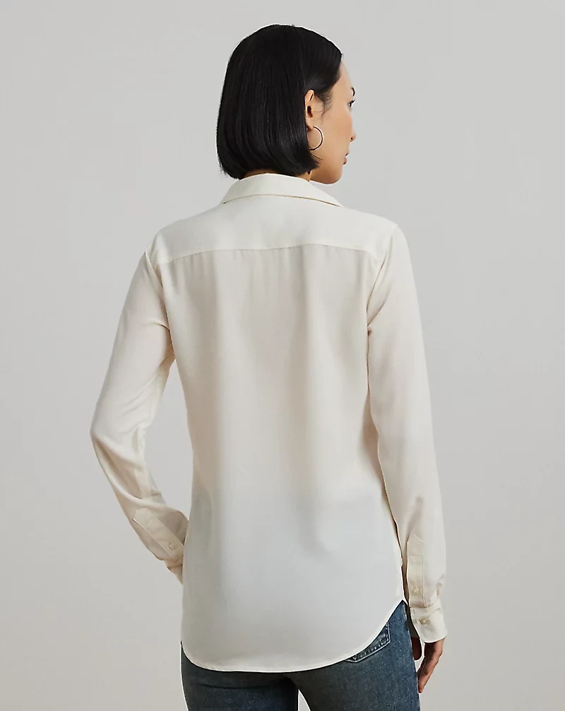 Classic Fit Crepe Shirt