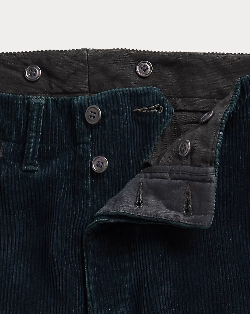 Indigo Corduroy Pant