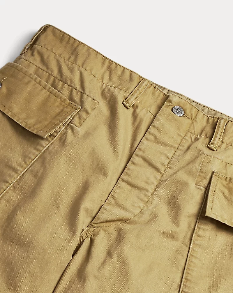 Herringbone Twill Cargo Pant