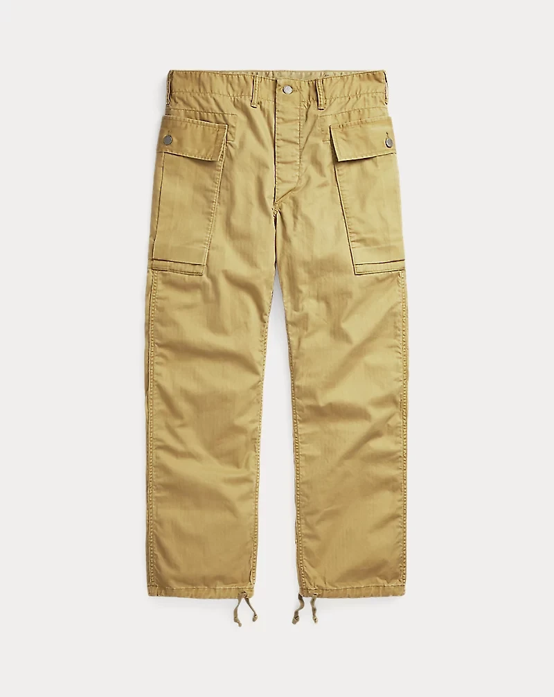 Herringbone Twill Cargo Pant