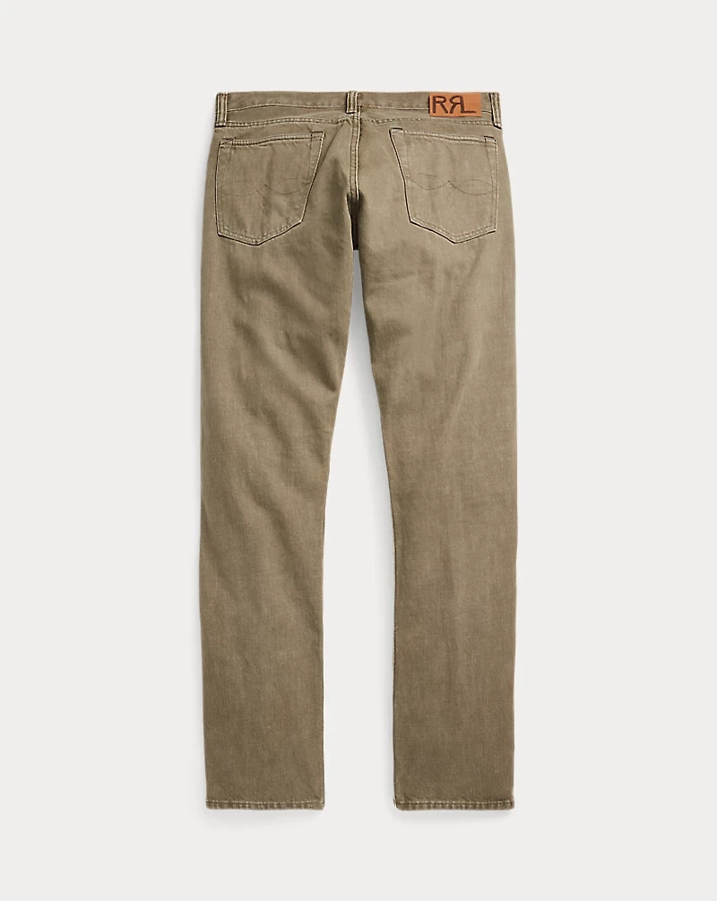 Slim Fit Olive Jean