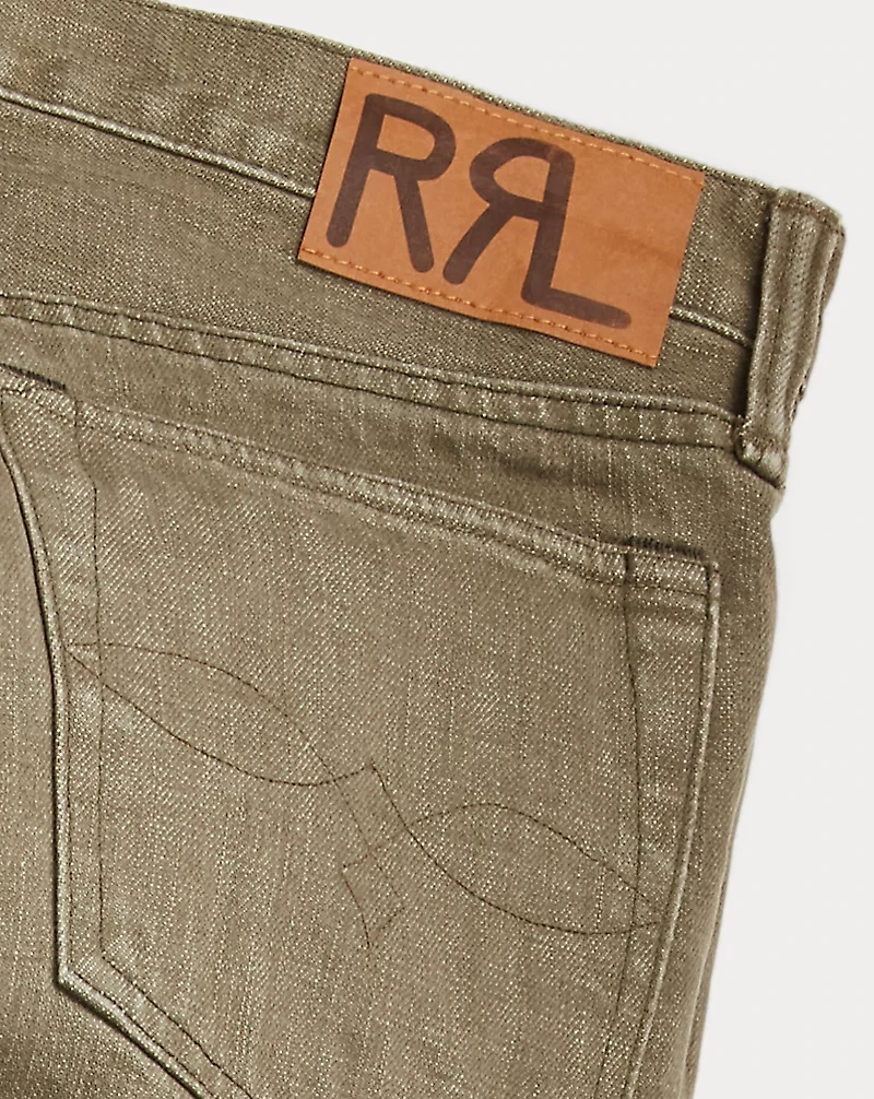 Slim Fit Olive Jean