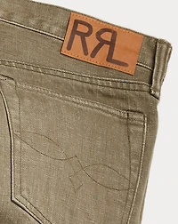 Slim Fit Olive Jean
