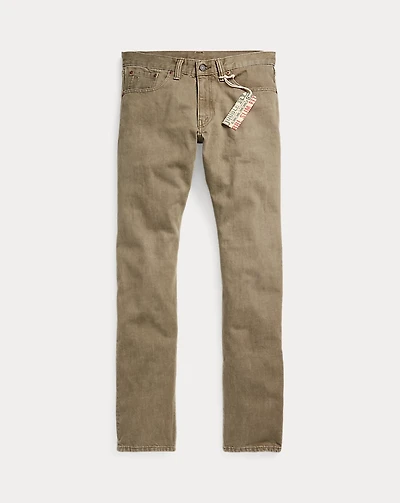 Slim Fit Olive Jean