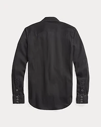 Slim Fit Denim Western Shirt