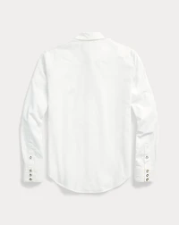 Slim Fit Poplin Western Shirt